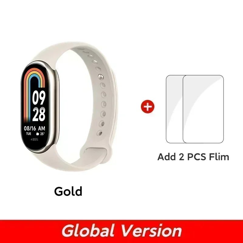 Global Version Xiaomi Band 8 1.62'' AMOLED Ultra Long Battery Life 16 Days Smart Bracelet 150+ Sport Modes - TrendoZone