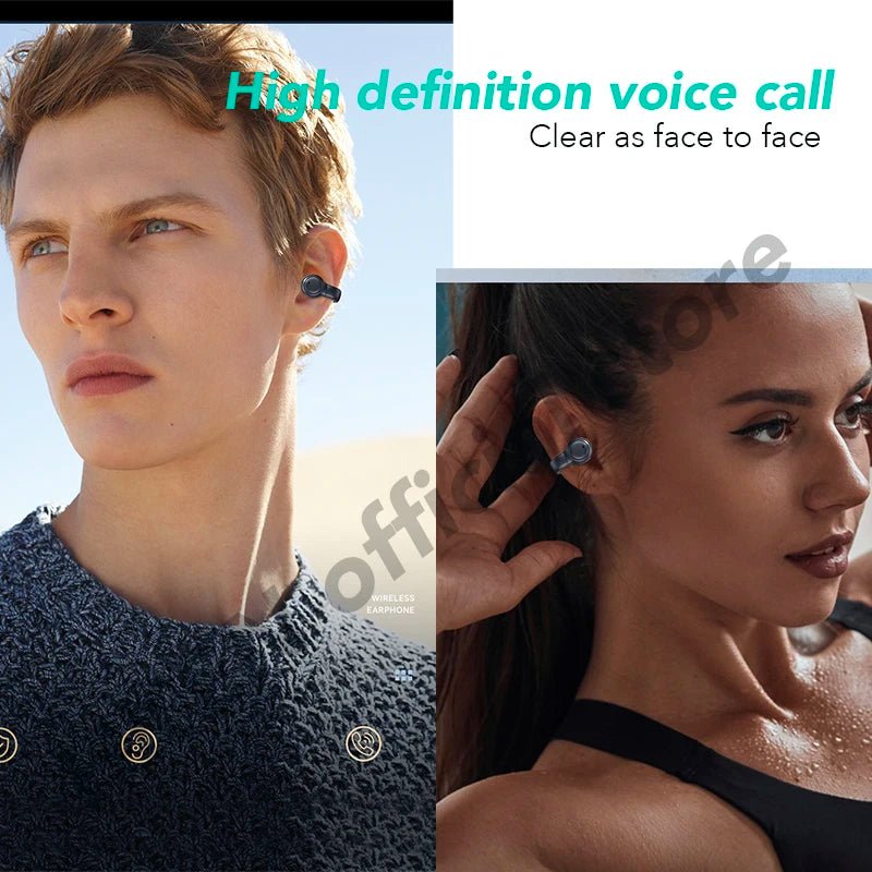 High Quality Bone Conduction Wireless Headphones Bluetooth Gaming Headsets Noise Canceling Sport Earphones - TrendoZone