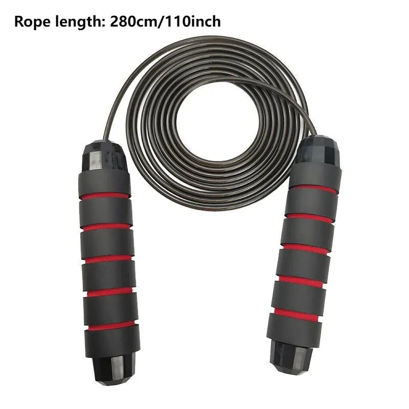 Jump Rope Professional Tangle Free Rapid Speed, Foam Handle - TrendoZone