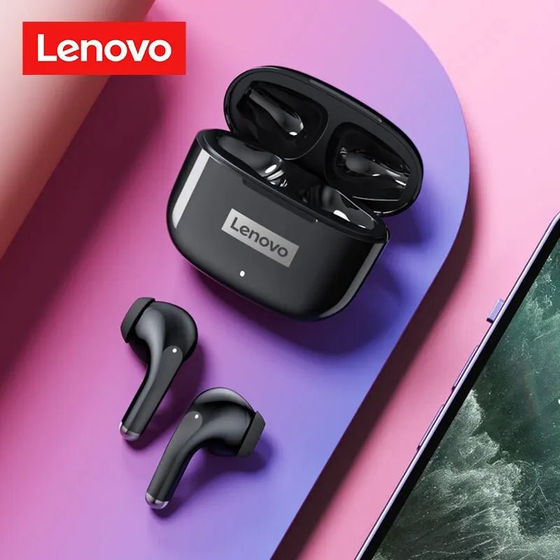 Lenovo LP40 Pro TWS Earphones Wireless Bluetooth 5.1, Sport, Noise Reduction, Touch Control, 250mAH Earphones - TrendoZone