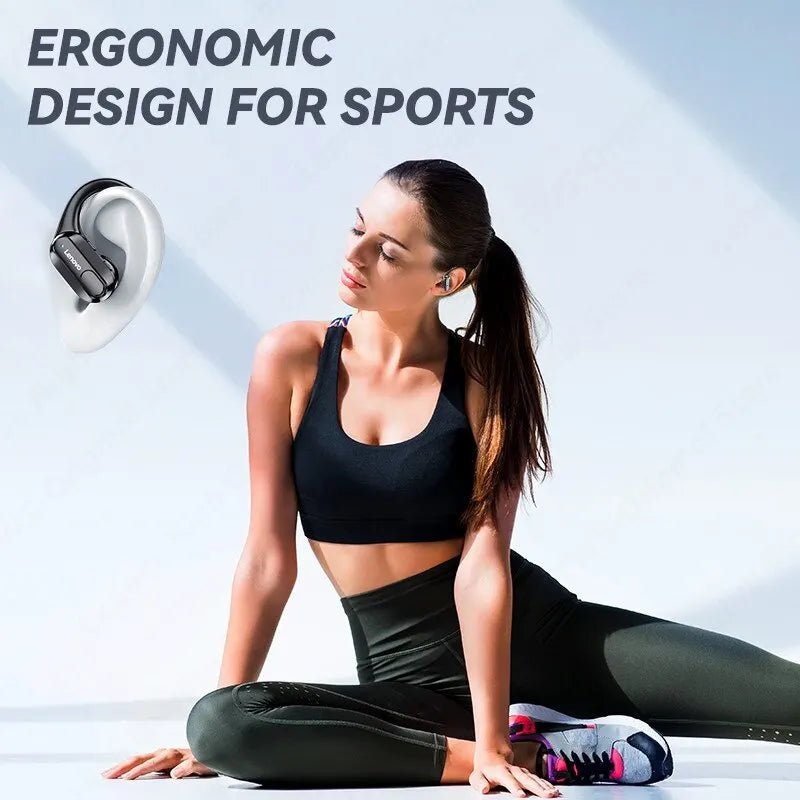 Lenovo XT80 Bluetooth 5.3 Headphones, with Mics, Button Control, LED Power Display, Hifi Stereo Sound - TrendoZone