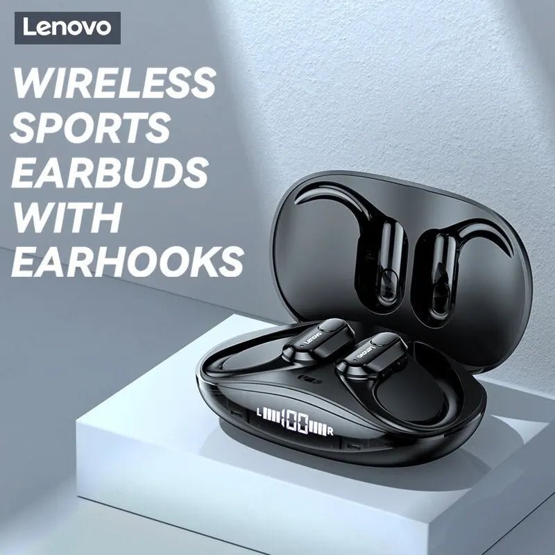 Lenovo XT80 Bluetooth 5.3 Headphones, with Mics, Button Control, LED Power Display, Hifi Stereo Sound - TrendoZone