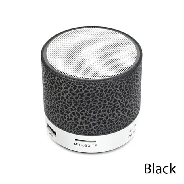 Mini Wireless Bluetooth Speaker with Colorful LED, TF Card and USB - TrendoZone