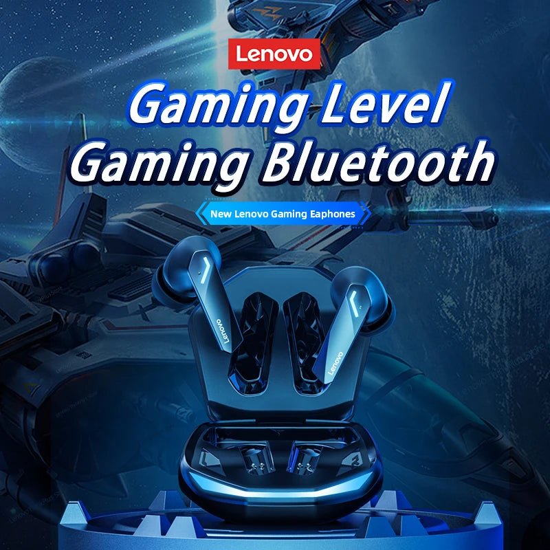 Original 2/5pcs Lenovo GM2 Pro 5.3 Earphone Bluetooth Wireless Earbuds HD Call Dual Mode Gaming Headset - TrendoZone