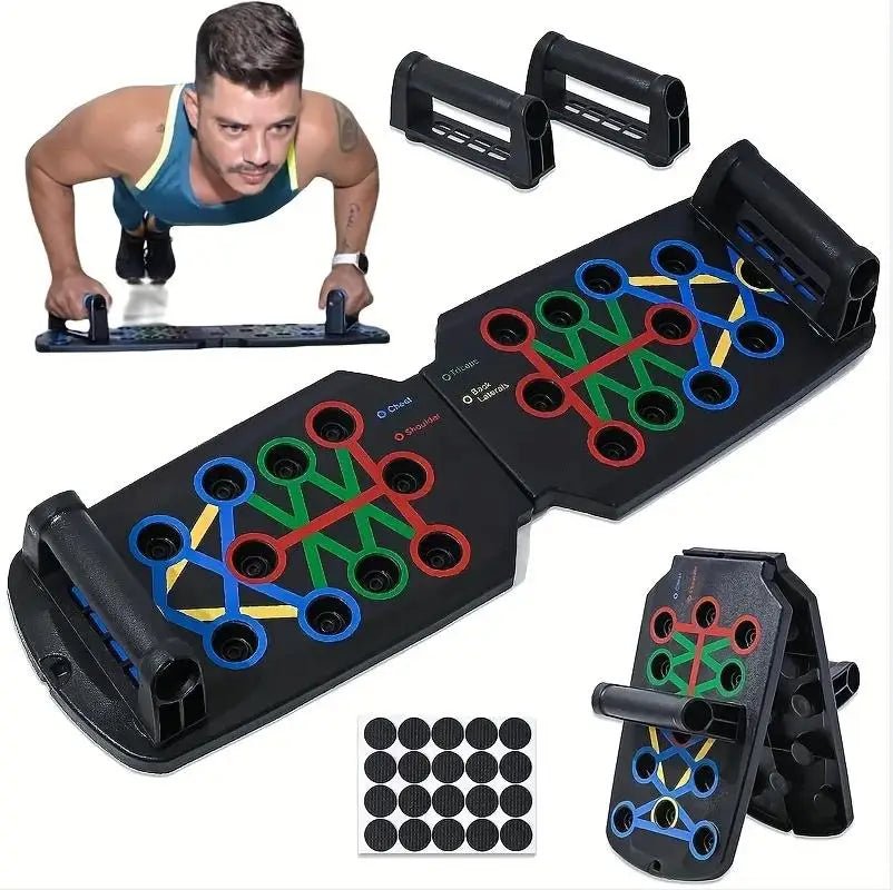 Portable Multifunctional Push-up Board Set - TrendoZone