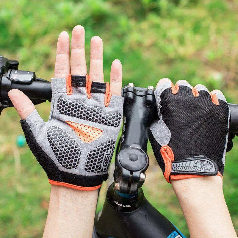 Unisex Sport Gloves, Breathable, Anti-slip for Cycling, Gym, Fitness, Sport Training - TrendoZone