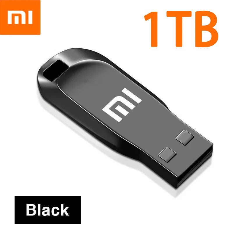 Xiaomi 128GB, 512GB, 1TB, 2TB USB 3.0 Flash Waterproof Metal Drive - High-Speed Transfer Storage Memory - TrendoZone