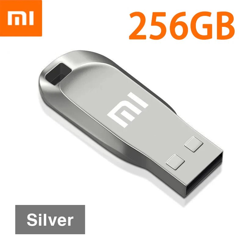 Xiaomi 128GB, 512GB, 1TB, 2TB USB 3.0 Flash Waterproof Metal Drive - High-Speed Transfer Storage Memory - TrendoZone