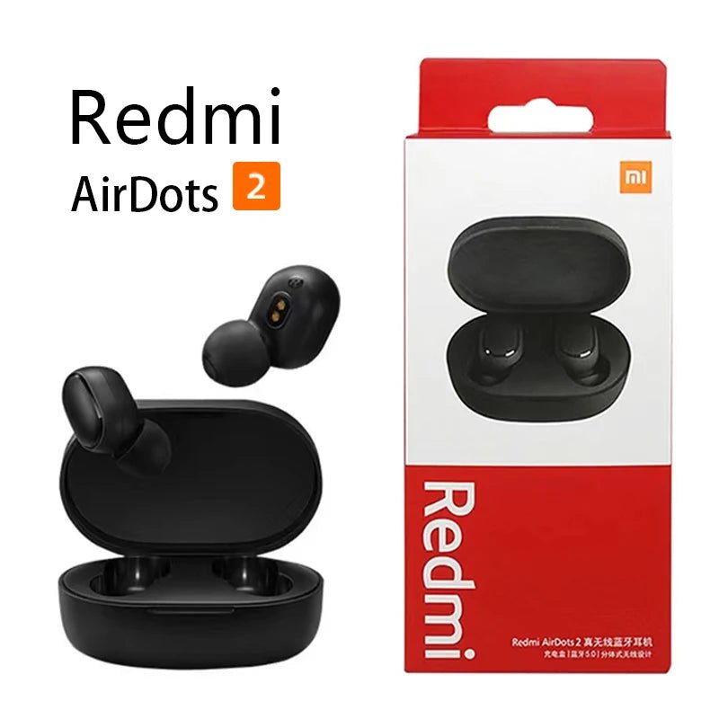 Xiaomi Redmi AirDots 2 Wireless Bluetooth Headset with Mic, Bluetooth Earphones - TrendoZone